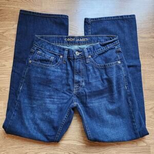 Cody James Jeans Mens Size 32X32 Dark Wash Blue Denim Straight Leg RN 138823